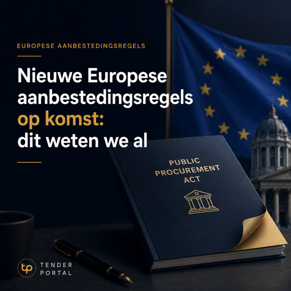 Nieuwe Europese aanbestedingsregels op komst: dit weten we al